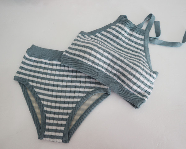 <b><p>stripe Holter neat bikini 1243 swimsuit female</p></b><b><p>ストライプ ホルター ニット ビキニ 1243年 水着 女性 セクシー スタイル</p></b><br /><br /><p align='center'>