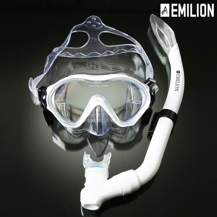 에밀리온 스노쿨링 장비 세트 마스크 성인용