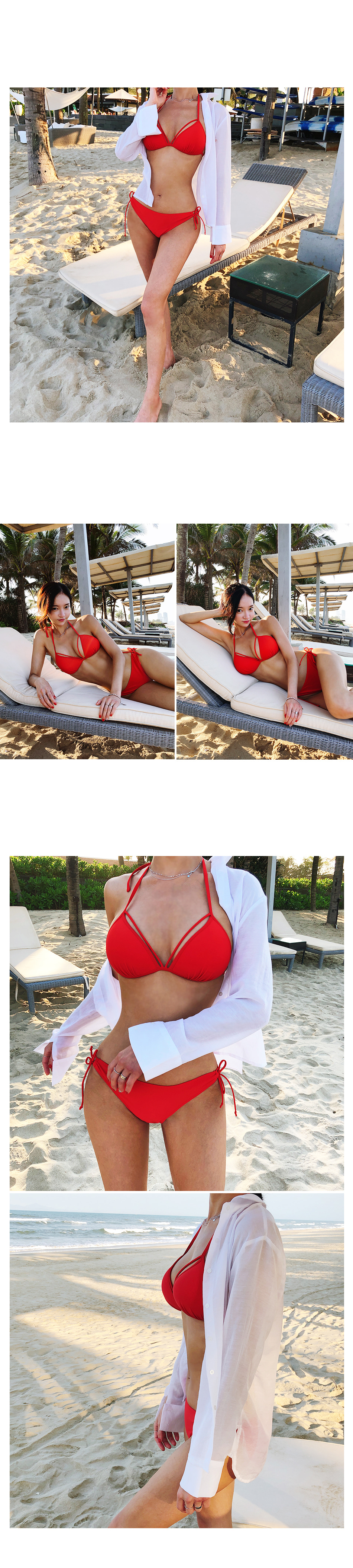 <b><p>Sexy Halter Bikini Woman swimsuit Cody set</p></b><b><p>セクシーひらきホルタービキニ 女性 水着 コーディネート セット バカンス</p></b><br /><br /><p align='center'>