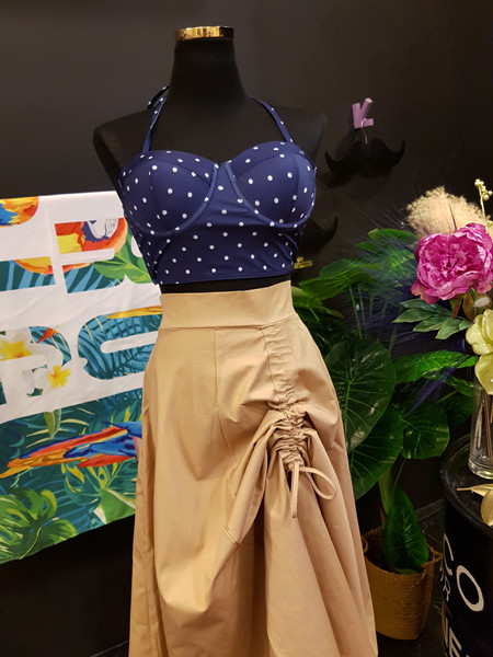 <b><p>Mourning Body cover Mare dot volume Wopom</p></b><b><p>無排 体型カバー マリン ドット ボリューム ワンポン ホルター ハイウエスト ビキニ</p></b><br /><br /><p align='center'>