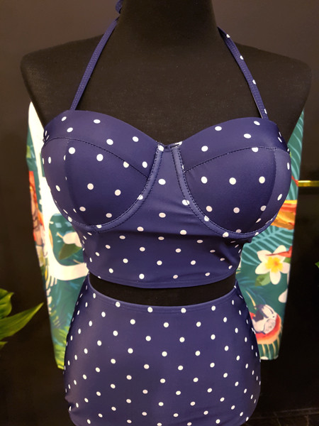 <b><p>Mourning Body cover Mare dot volume Wopom</p></b><b><p>無排 体型カバー マリン ドット ボリューム ワンポン ホルター ハイウエスト ビキニ</p></b><br /><br /><p align='center'>