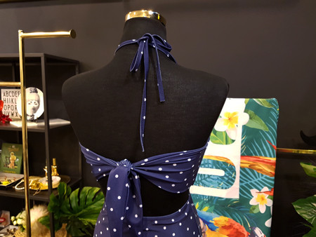 <b><p>Mourning Body cover Mare dot volume Wopom</p></b><b><p>無排 体型カバー マリン ドット ボリューム ワンポン ホルター ハイウエスト ビキニ</p></b><br /><br /><p align='center'>