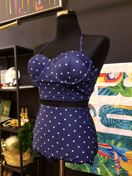 <b><p>Mourning Body cover Mare dot volume Wopom</p></b><b><p>無排 体型カバー マリン ドット ボリューム ワンポン ホルター ハイウエスト ビキニ</p></b><br /><br /><p align='center'>