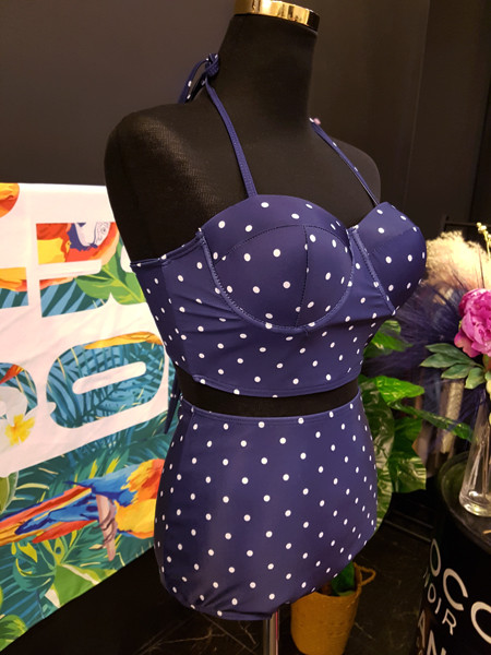 <b><p>Mourning Body cover Mare dot volume Wopom</p></b><b><p>無排 体型カバー マリン ドット ボリューム ワンポン ホルター ハイウエスト ビキニ</p></b><br /><br /><p align='center'>