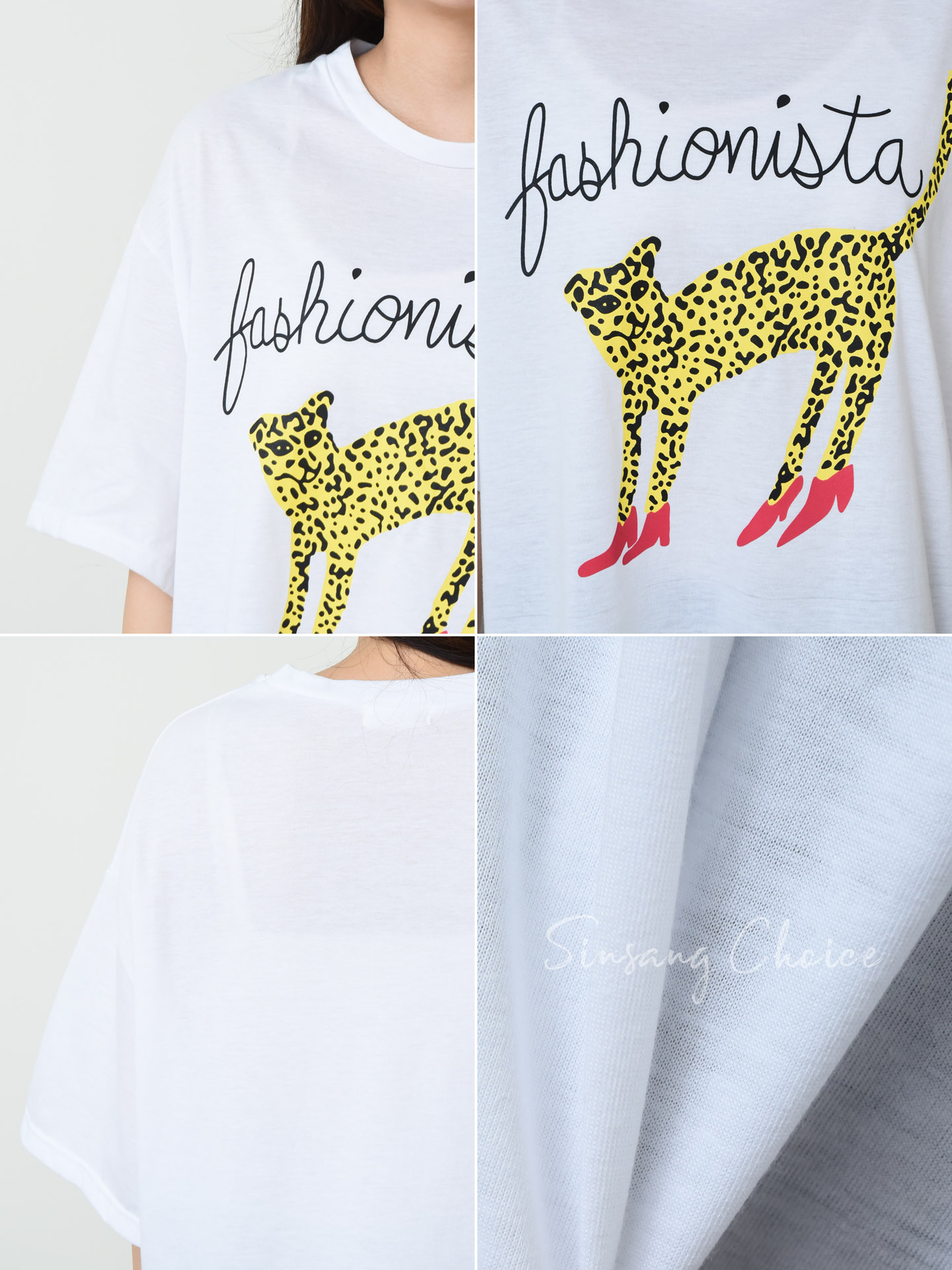 <b><p>1 Cheetah ltering Short Slve Polo round basic</p></b><b><p>1 チーターレタリング 半袖Tシャツ ラウンド ベーシック 女性 基本 夏 大学生ル</p></b><br /><br /><p align='center'>