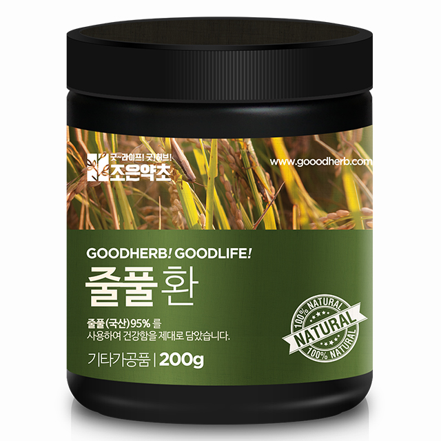 조은약초 줄풀환 200g : 조은약초