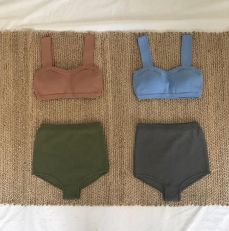 <b><p>Color neat bikini Mono swimsuit mmer Woman</p></b><b><p>配色 ニット ビキニ モノ 水着 夏 女性 ビーチウェア スイム マリンルック</p></b><br /><br /><p align='center'>