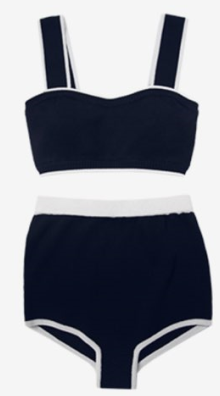 <b><p>Color neat bikini Mono swimsuit mmer Woman</p></b><b><p>配色 ニット ビキニ モノ 水着 夏 女性 ビーチウェア スイム マリンルック</p></b><br /><br /><p align='center'>