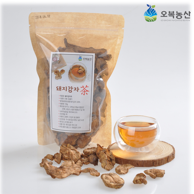 [오복농산] 구수하게 볶은 돼지감자/ 돼지감자차 150g - 상세 이미지 2