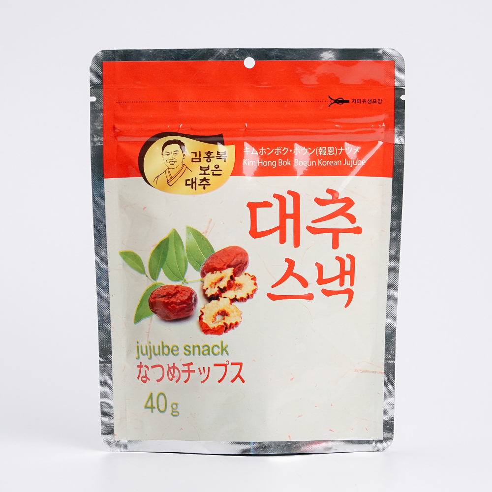 충북 보은 대추칩 국산토종 말린대추칩 슬라이스 대추과자 40g - 상세 이미지 2