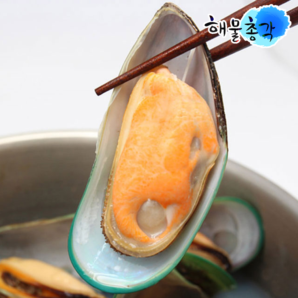 해물총각 뉴질랜드 그린홍합 800g 초록입홍합 - 상세 이미지 2