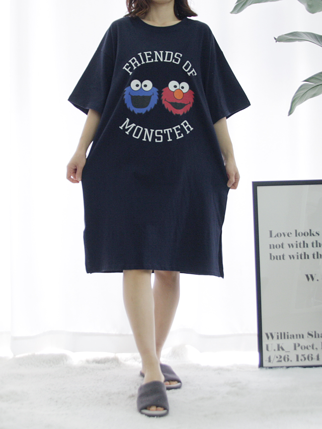 <b><p>pajamas one piece Homeware smile Fa</p></b><b><p>パジャマ ワンピース ホームウェア スマイル 純綿</p></b><br /><br /><p align='center'>