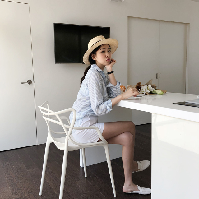 천연 라피아햇 라탄 왕골 여자 여름모자 여성 밀짚모자 휴양지 여행 챙넓은모자 비치 바캉스 이미지 3