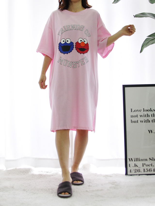 <b><p>pajamas one piece Homeware smile Fa</p></b><b><p>パジャマ ワンピース ホームウェア スマイル 純綿</p></b><br /><br /><p align='center'>