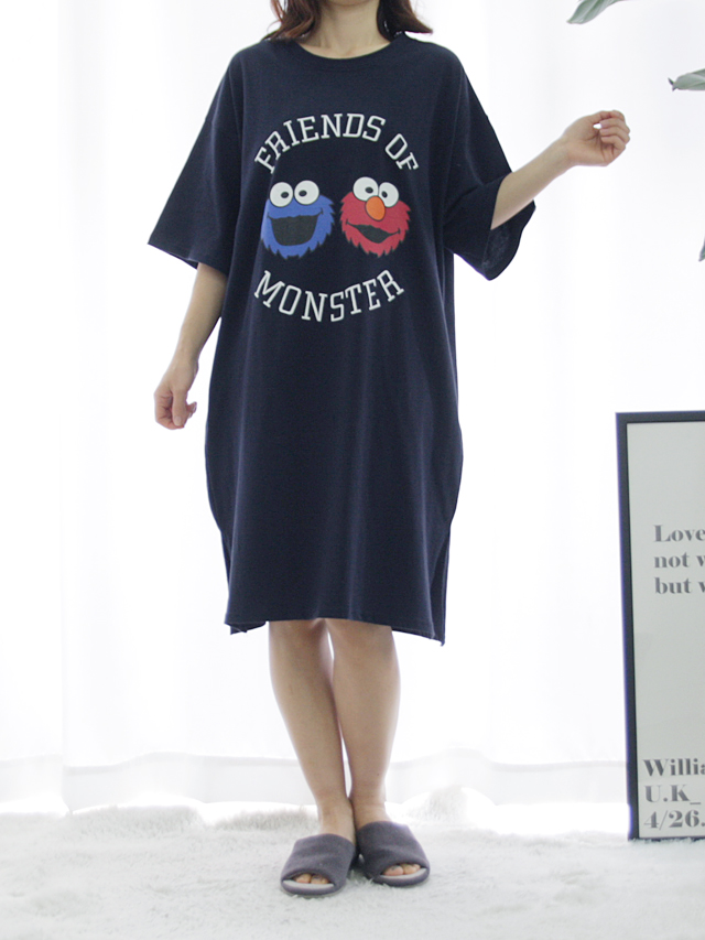 <b><p>pajamas one piece Homeware smile Fa</p></b><b><p>パジャマ ワンピース ホームウェア スマイル 純綿</p></b><br /><br /><p align='center'>