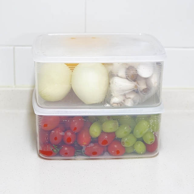 냉장고 용기(3L) 야채 과일 보관 캐니스터 - 상세 이미지 2