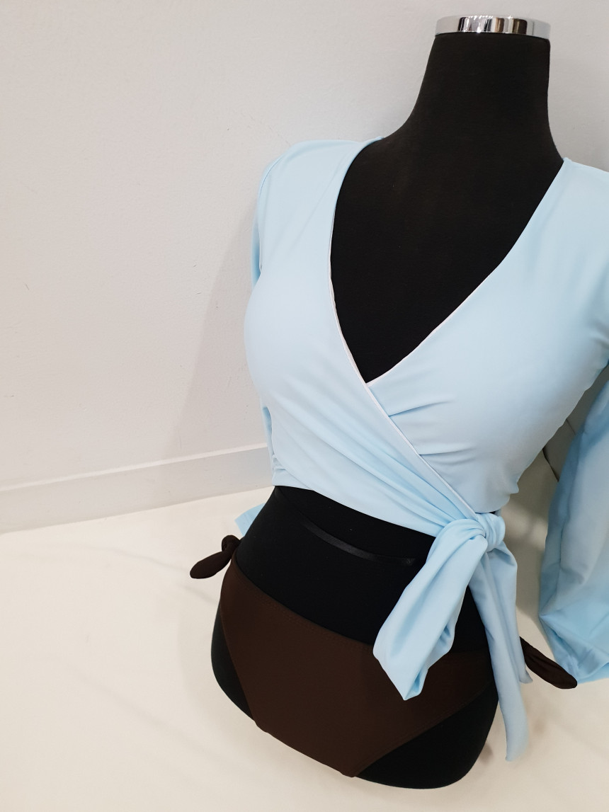 <b><p>waist lab Lg sleeve Two Piece bikini Sexy</p></b><b><p>腰 ラップ 長袖 ツーピース ビキニ セクシーなビーチウェア ラグジュアリー 女神水着</p></b><br /><br /><p align='center'>
