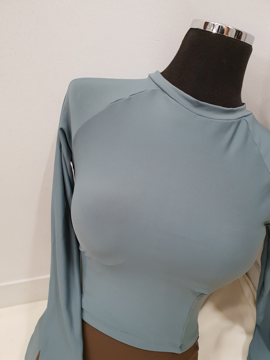 <b><p>Lg sleeve High waist Two Piece bikini non</p></b><b><p>長袖 ハイウエスト ツーピース ビキニ 清純 セクシー水着 特異な シンプルなパターン</p></b><br /><br /><p align='center'>