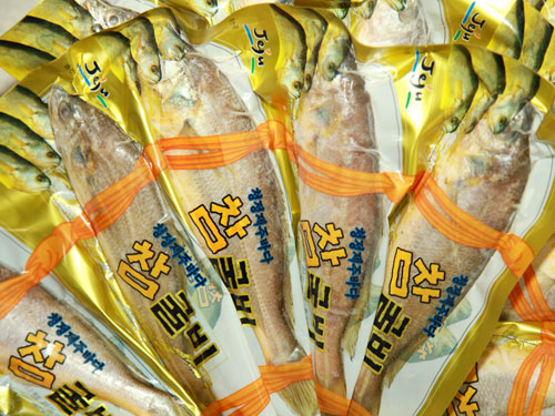참조기 국내산 추자도 굴비 대용량 손질생선 천일염건조 진공포장 명절선물세트