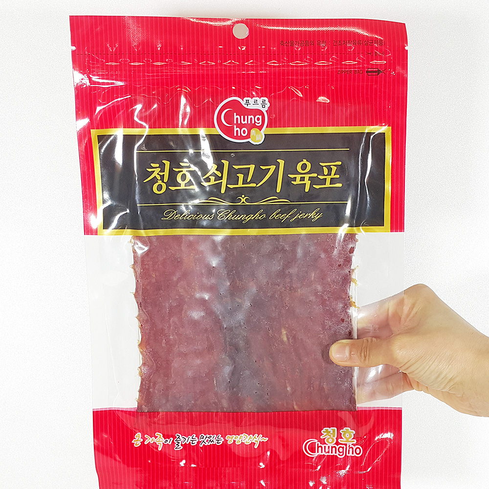 소고기육포 170g 대용량 우육포 이미지 8