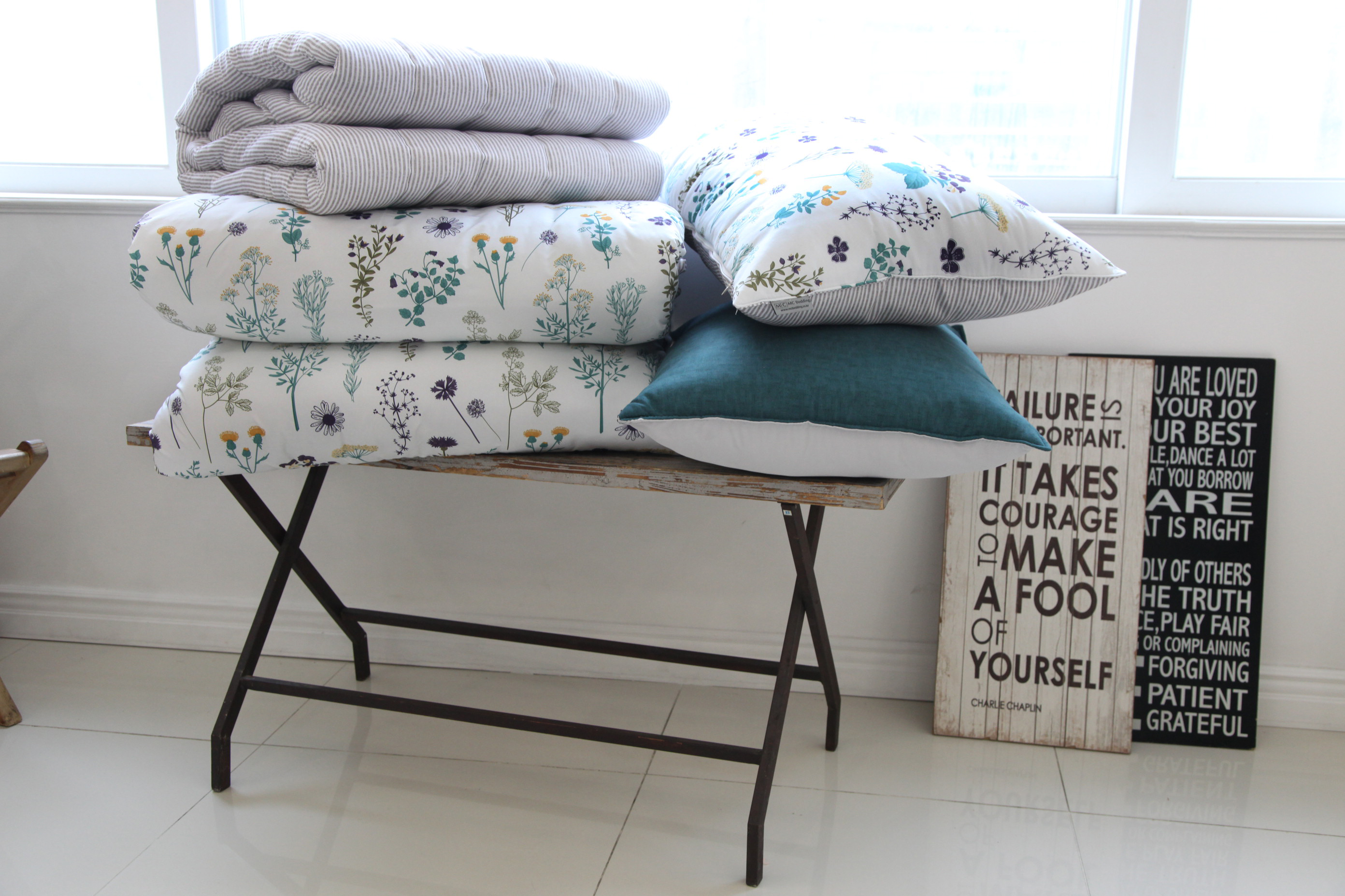 알러지케어 이불세트 플라워 가든 사계절 신혼 이불 침구세트 Q