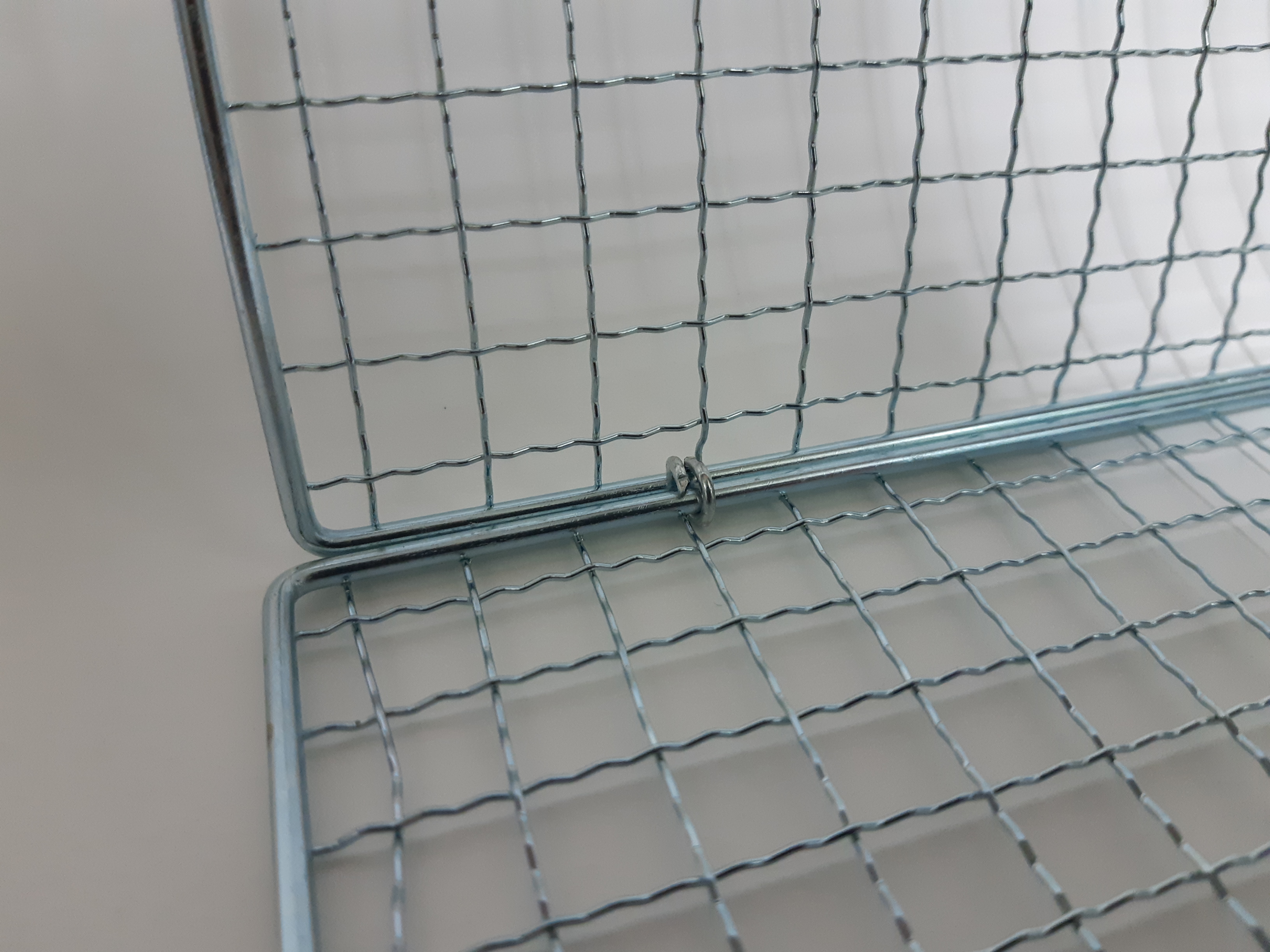 일회용 접이식 양면 철망 석쇠 업소용 캠핑 바베큐 그릴 고기 손잡이 석쇠 망 불판 26cm