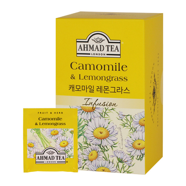 아마드티 캐모마일 레몬그라스 허브차 20티백 - 상품 이미지