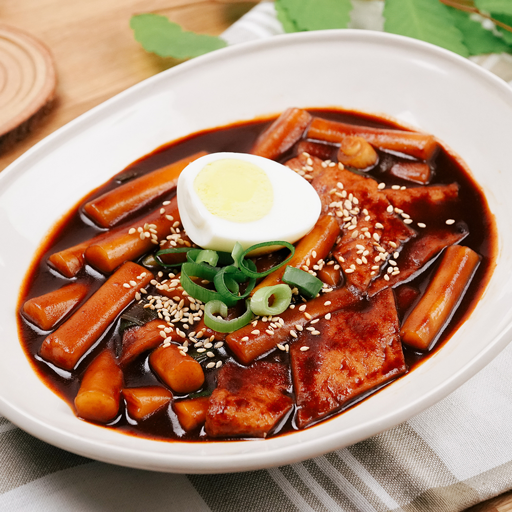 일편떡심 추억의 짜장떡볶이 아이들떡볶이 키즈떡볶이 1팩 - 상세 이미지 2
