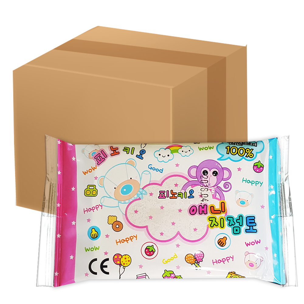 피노키오 애니 지점토 1박스(50개) 천연소재 점토 조소