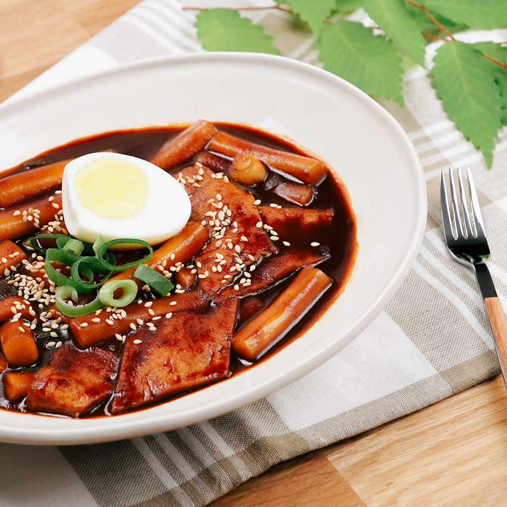 일편떡심 추억의 짜장떡볶이 아이들떡볶이 키즈떡볶이 1팩 - 상세 이미지 4