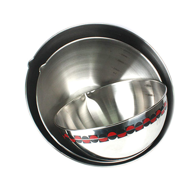 키친아트 EX 전사 믹싱볼1P ,특대사이즈, 스텐볼32cm - 상세 이미지 3