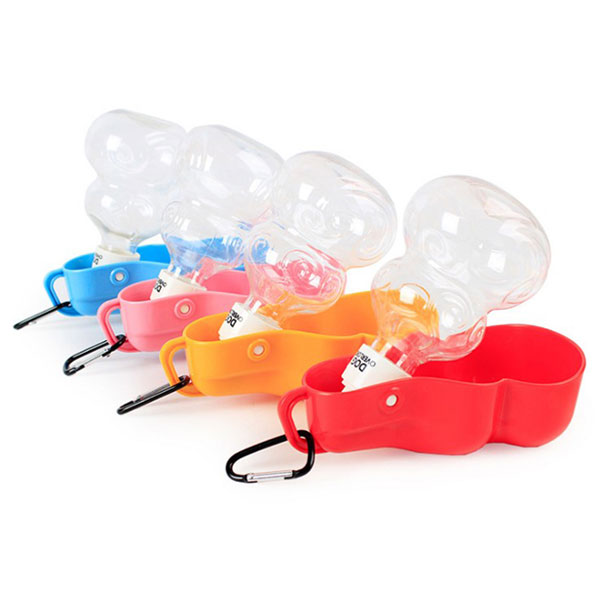 500ml 애견 강아지 휴대용 물병 식수대 고양이 물통 급수기 텀블러 - 메인 이미지