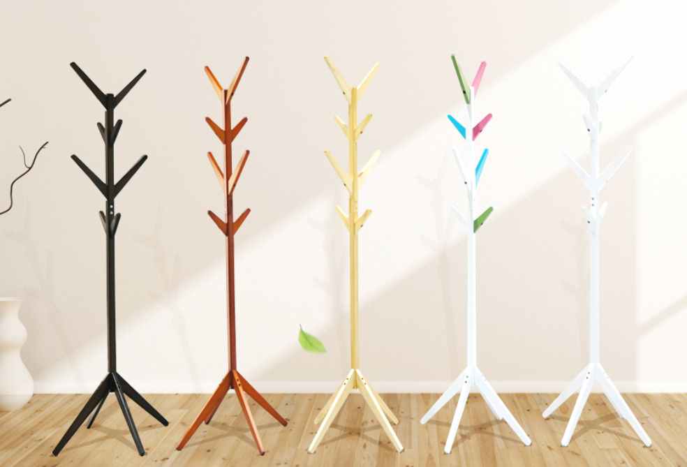 포레스트 트리 원목 DIY 스탠드옷걸이 (5color)