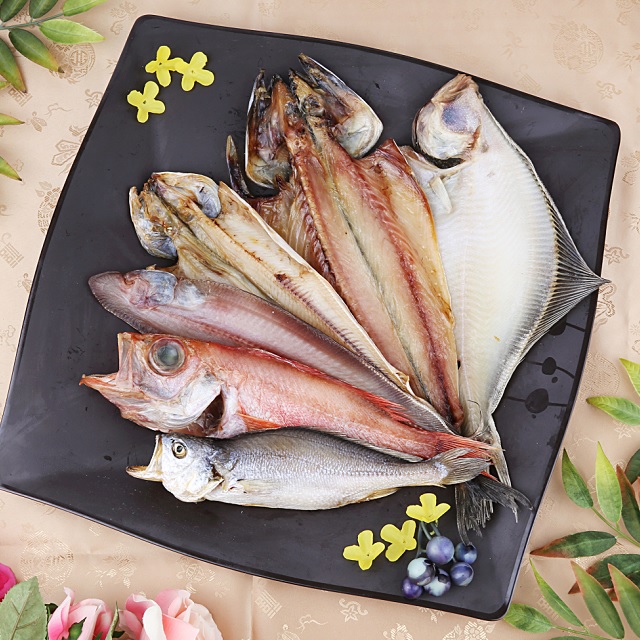 맛보기 반건조생선 모듬세트 대 중 소 (가자미 고등어 임연수 민어 볼락 열기 부세) - 상세 이미지 2