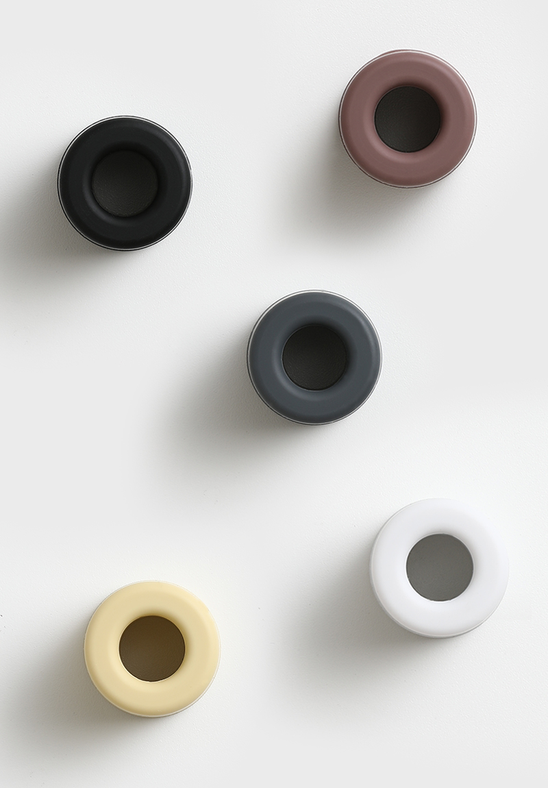 국산 항균 실리콘 스탠드업 칫솔꽂이 & 면도기거치대 칫솔통 1P