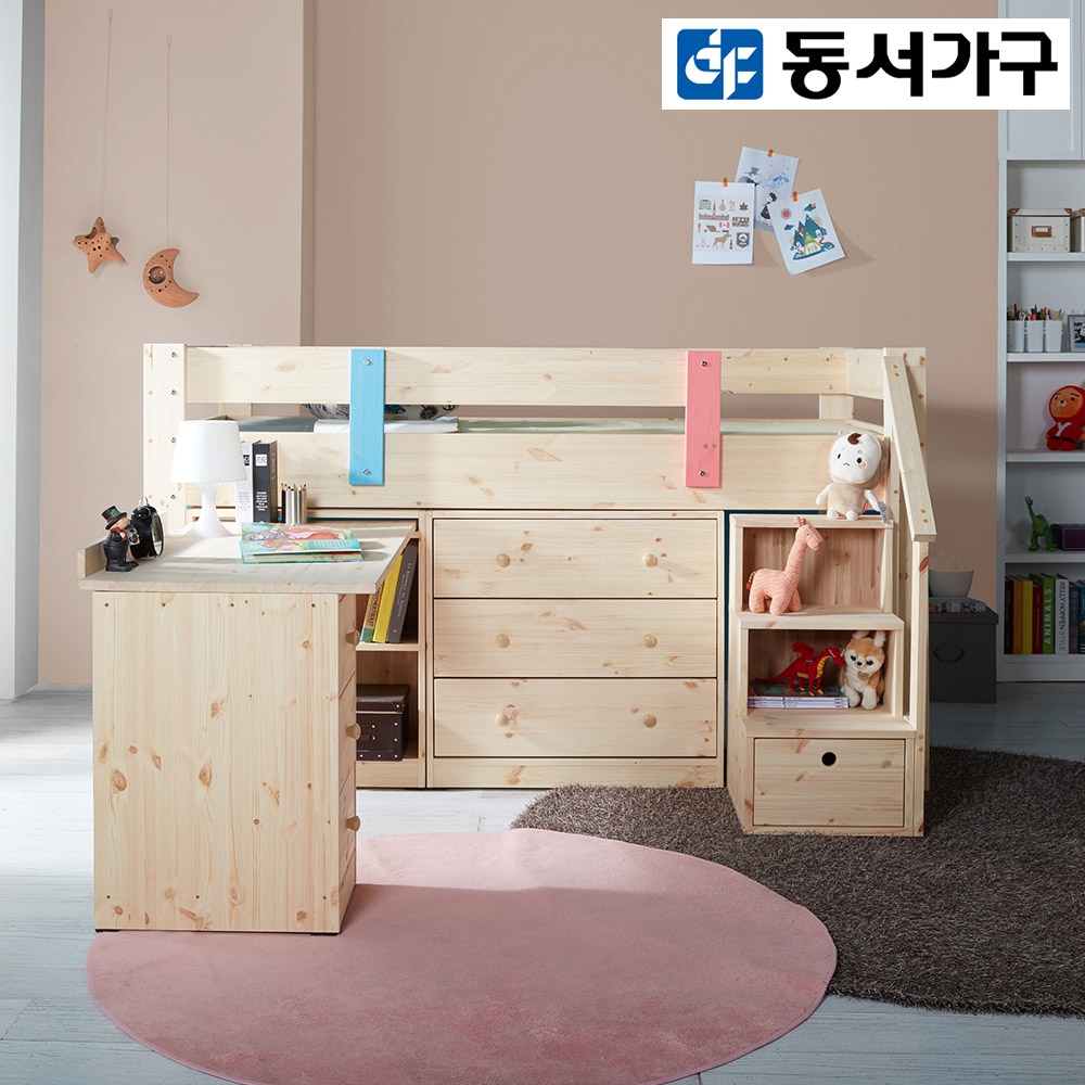 동서가구 제인즈 원목 벙커침대풀세트 DF909229 - 상품 이미지