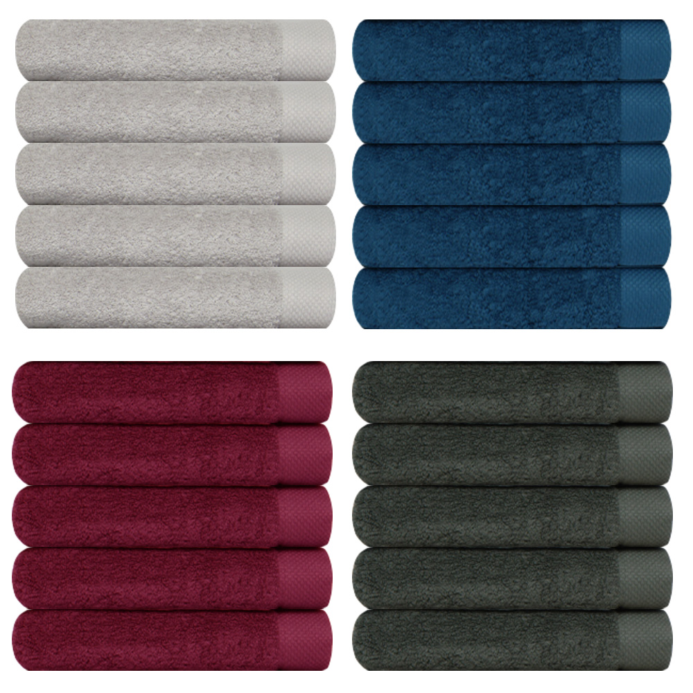 송월타올 30수 40수 뱀부얀 라인모던 호텔수건 - 상품 이미지