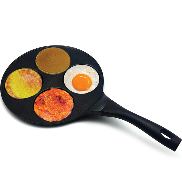 4구 에그팬, 계란후라이팬, 팬케이크, 브런치팬