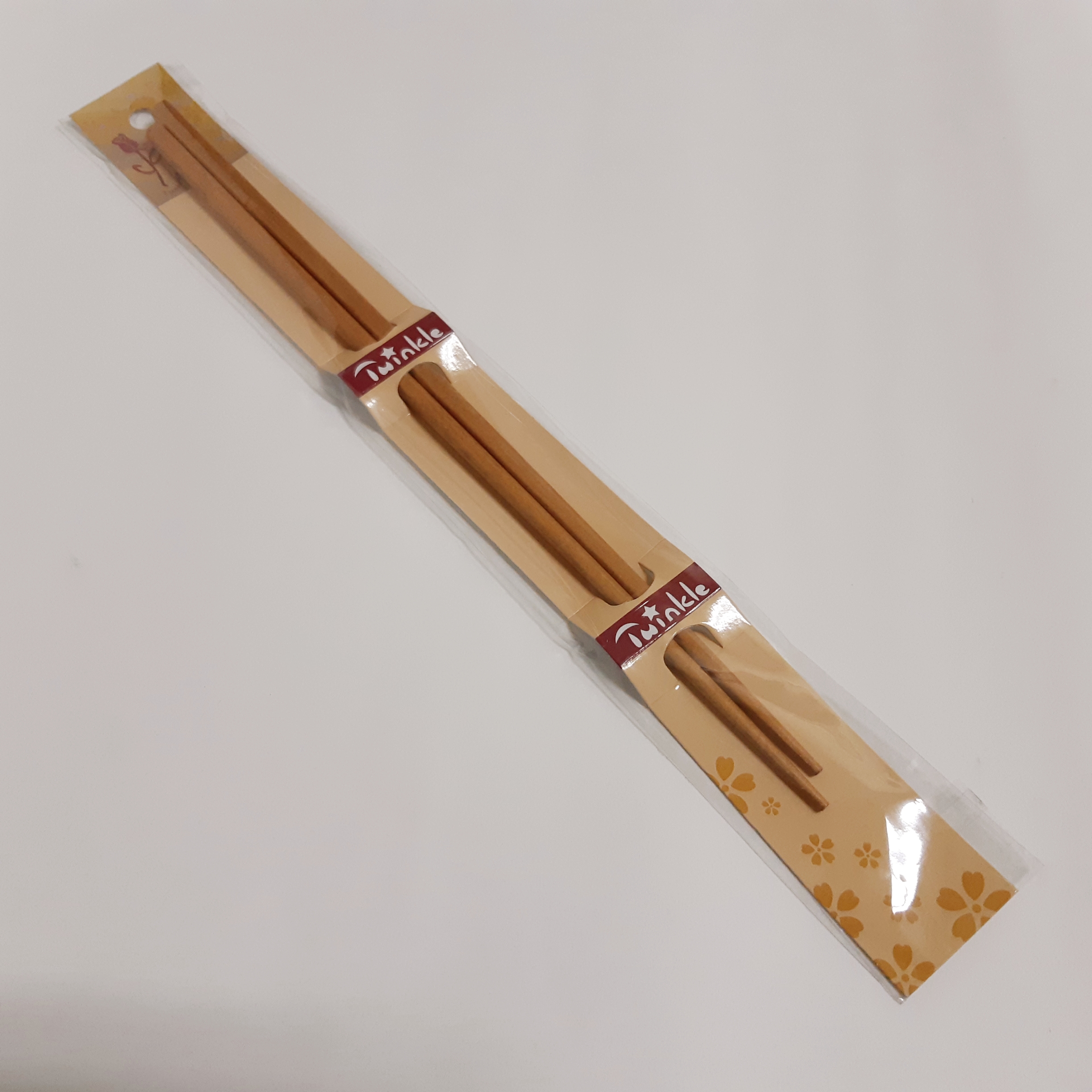 영남 옻칠 나무 튀김 긴 젓가락 33cm - 메인 이미지