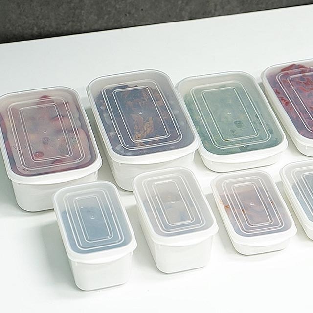 화이트팩 냉장고 정리 용기(4size) 전자렌지용기 350ml - 상세 이미지 5