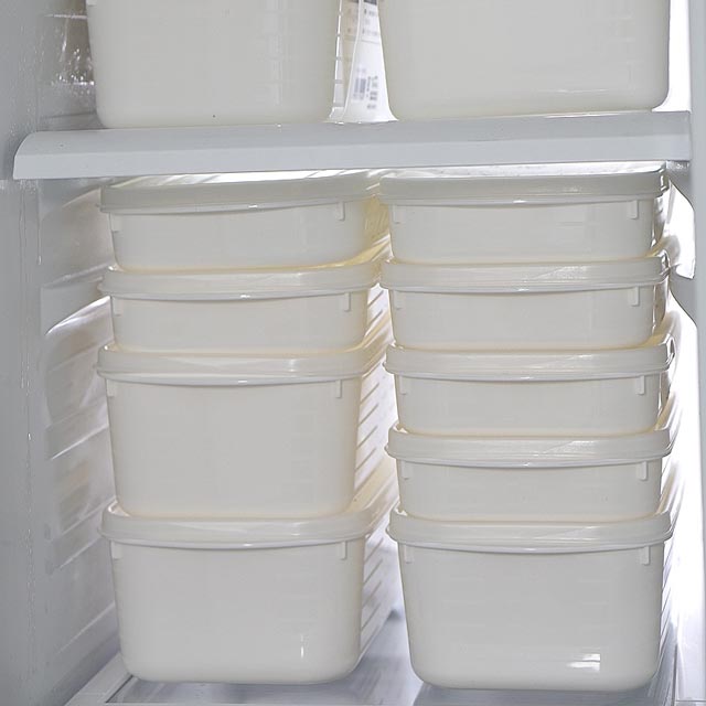 화이트팩 냉장고 정리 용기(4size) 전자렌지용기 350ml - 상세 이미지 4