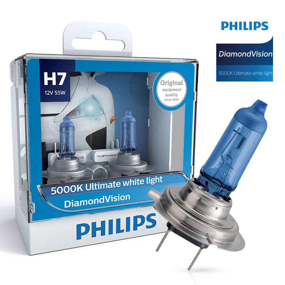 필립스 (PHILIPS) 다이아몬드비전 5000K H7 : 필립스오토모티브총판