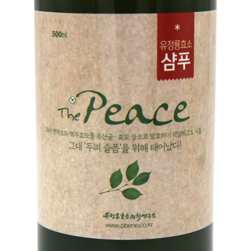 맥주 효모 두피 각질 비듬 케어 효소 유익균 EM 샴푸 500ml - 상세 이미지 2