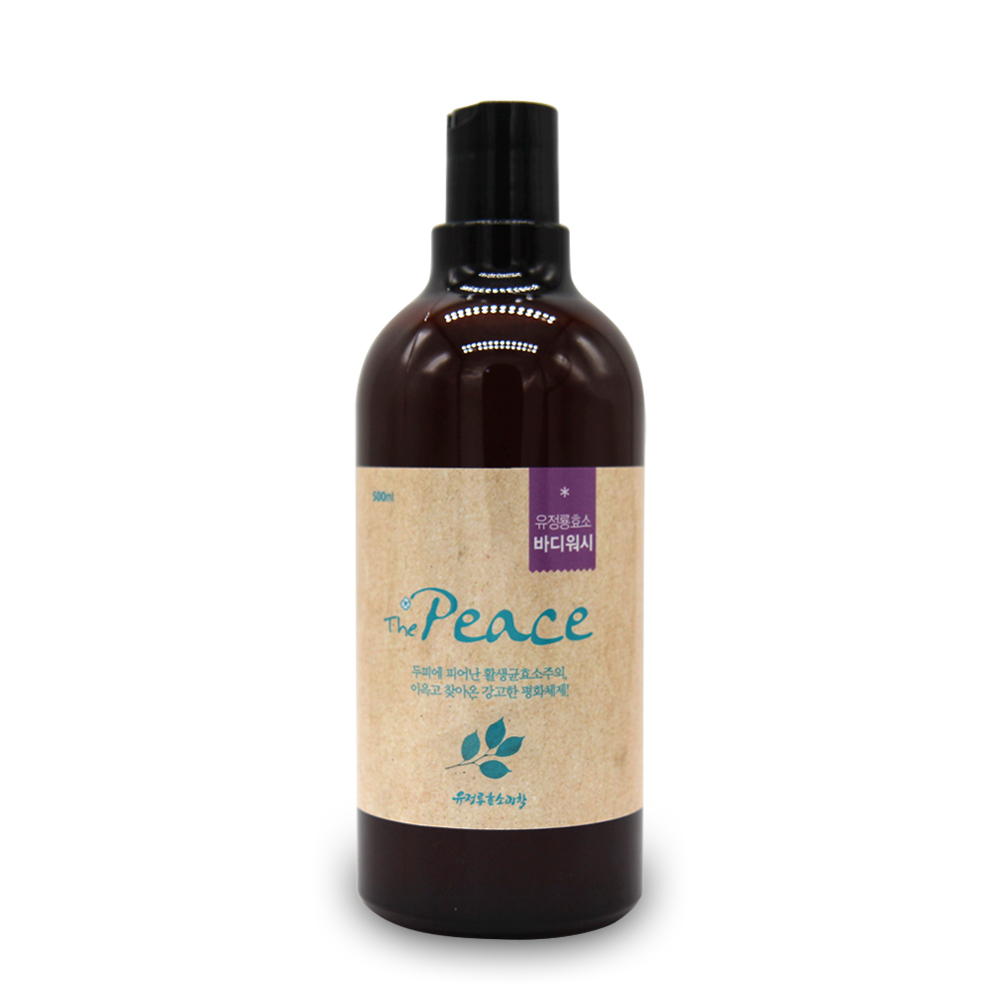 유정룡 EM 효소 바디워시 THE PEACE 500ml : 웰스데이