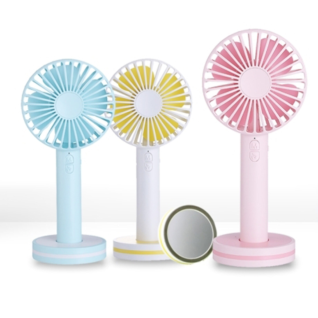 저소음 미니 선풍기 휴대용 탁상용 핸디형 USB - 메인 이미지