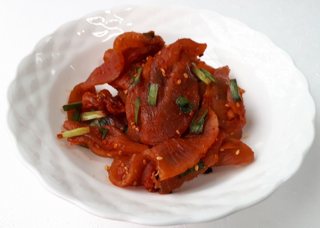 무장아찌 무우절임 1kg 무우짠지 - 상품 이미지