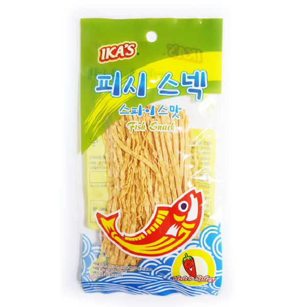 피시 스넥 스파이스맛 13g/수입 지포 쥐포 스낵 안주 - 메인 이미지