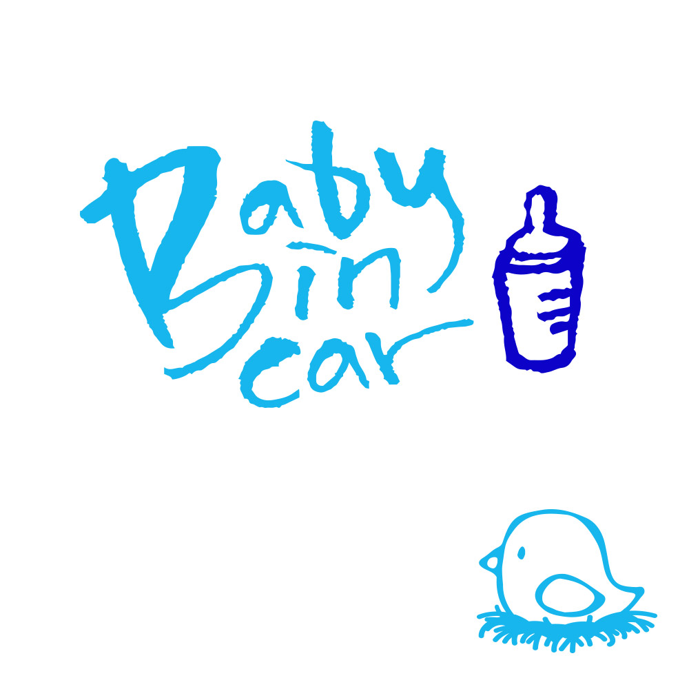 1AM 자동차스티커 ver.3 베이직 Baby in C 젖병 - 상세 이미지 3
