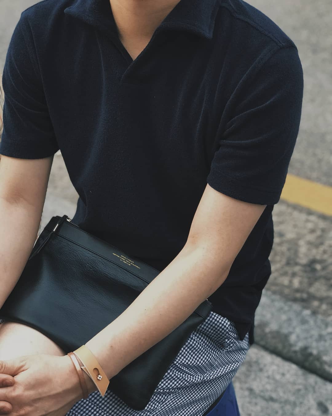 기본 심플 남자 클러치백 이미지 8