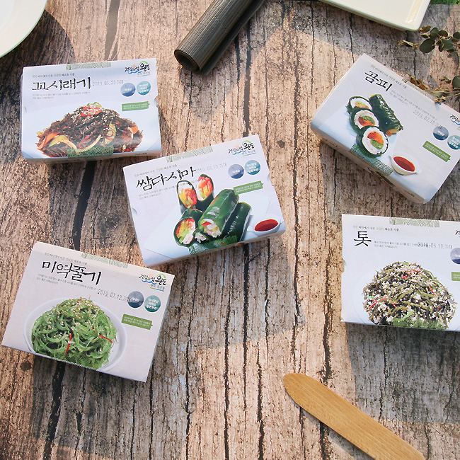 완도특산품 미역줄기,꼬시래기,쌈다시마,톳,곰피 위생포장 - 상세 이미지 2